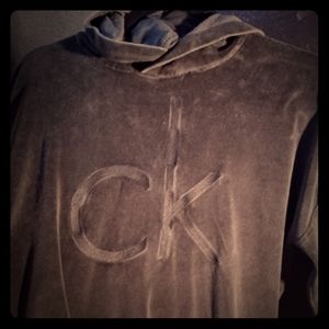 Calvin Klein pull over hoodie